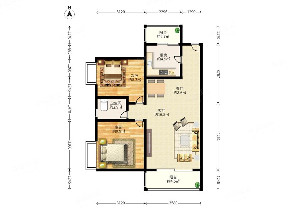 嘉宝田花园二期