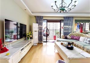 必看好房，地铁口，万科天誉，精装4房，南北通，安静看花园