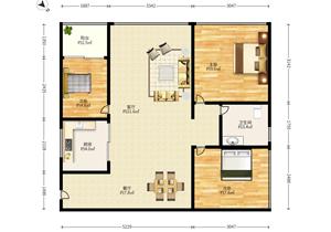 南园枫叶公寓 精装修 正南朝向 楼龄新 医疗配套成熟 近地铁