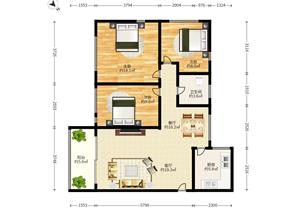 宝中三房急售看房方便