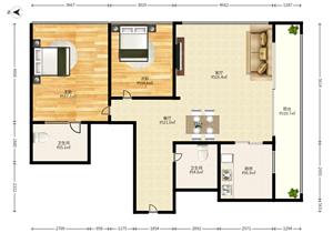 鸿荣源中--心·胤璞位于前海之心，湾景天际线标志性建筑