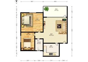 宝中2房急售，看房方便