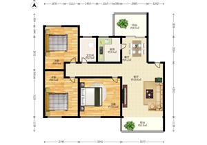 香蜜湖新金融街商圈，南北通三房，采光好，黄金楼层，业主诚心卖