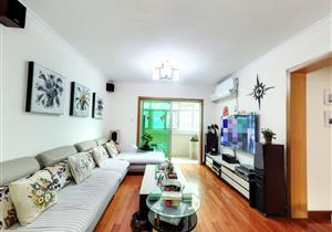 92平三房，南向，客厅出阳台，采光好,自住保养好