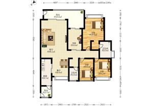中粮鸿云 155平大四房 正南朝向 南北通透 业主诚心出售