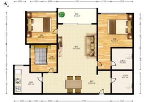 会展湾水岸精装三房 地段好 交通出行方便