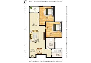 华盛盛荟名庭，70年产权，小面积2房，总价不高，欢迎咨询了解