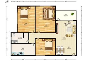 南山前海3房户型方正价格美丽