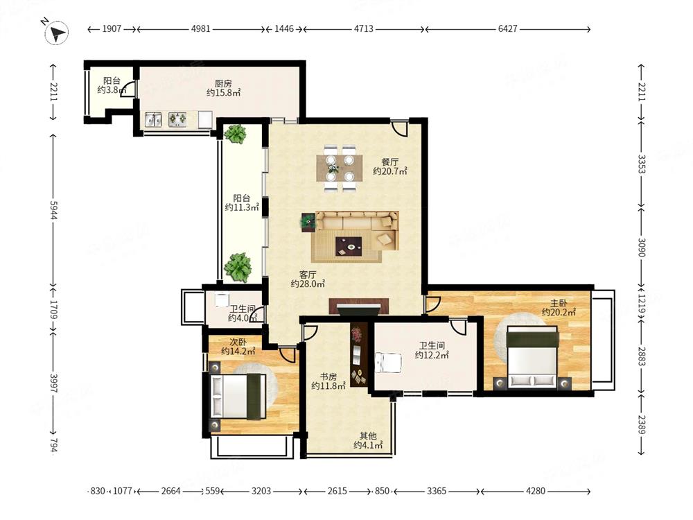 四季山水花园（二期）