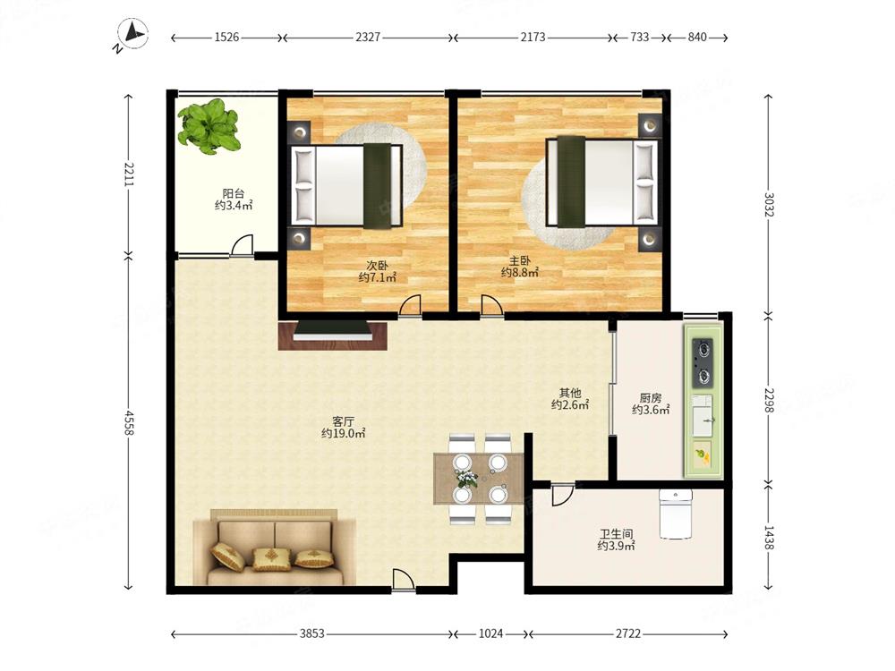 金地龙城中央·自在寓