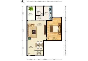 2房户型 通风采光好 使用率高 配套成熟 价格可谈