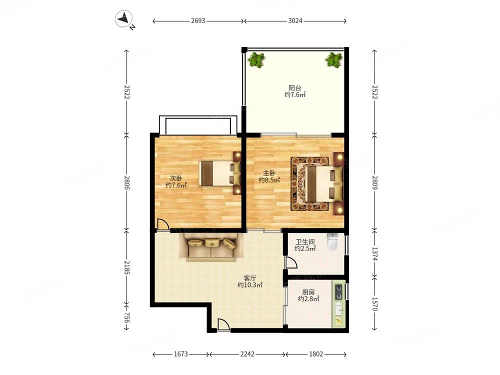 天健时尚空间名苑