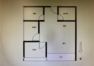 中洲滨海商业一期，商务公寓，车公庙对面，两房，客厅出阳台