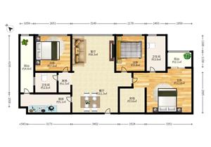 新上房源 龙光玖钻精装4房，降价30万出售，自住保养好