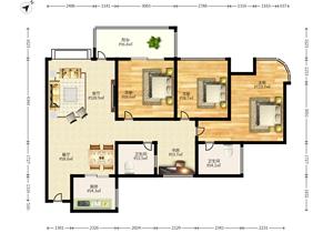 洪浪北地铁口看花园安静精装修