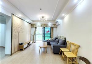 华联城市全景花园，89平方3房2厅，高赠送面积，双地铁物业