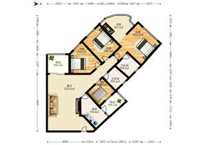 南山华侨城新上好房锦绣花园精装三房出售看房方便