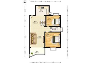 翠园未占 泰丽苑两房出售 满五年红本在手 275万可谈