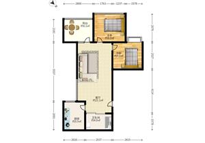 丹枫雅苑精装修2房出售