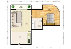 华联城市中/心 交通便捷 精装可拎包入住 满五