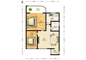 文竹园 精装 2 房紧邻育才二小育才二中