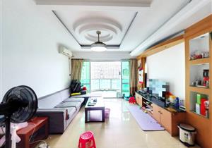 富瑰园，120平方3房2厅，电梯高层视野开阔，小区住家安静