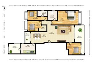 深圳湾次新房、高楼层、看深圳湾海景、餐客厅双阳台、整体户型通