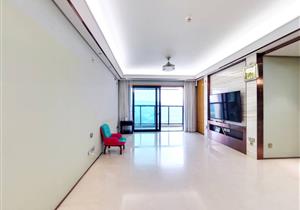 罗湖高档小区，中海天钻120平米高层景观好真实在售。