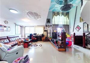 翡翠名园七房复式，精装同，南北向，上下共三层，带天台花园