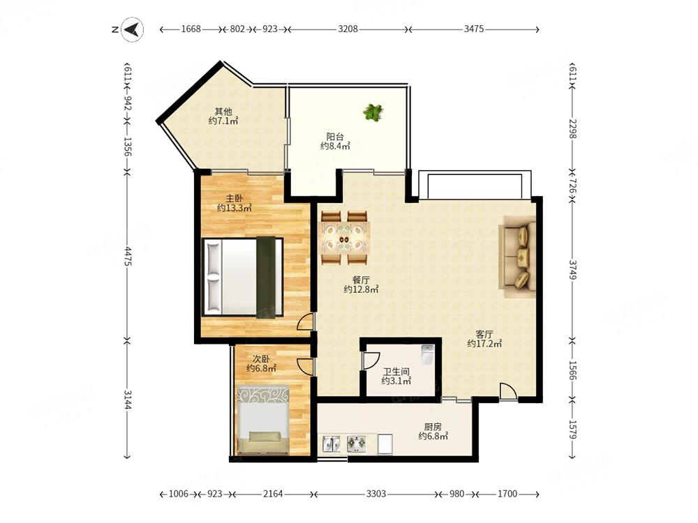 康达尔花园（五期蝴蝶堡）