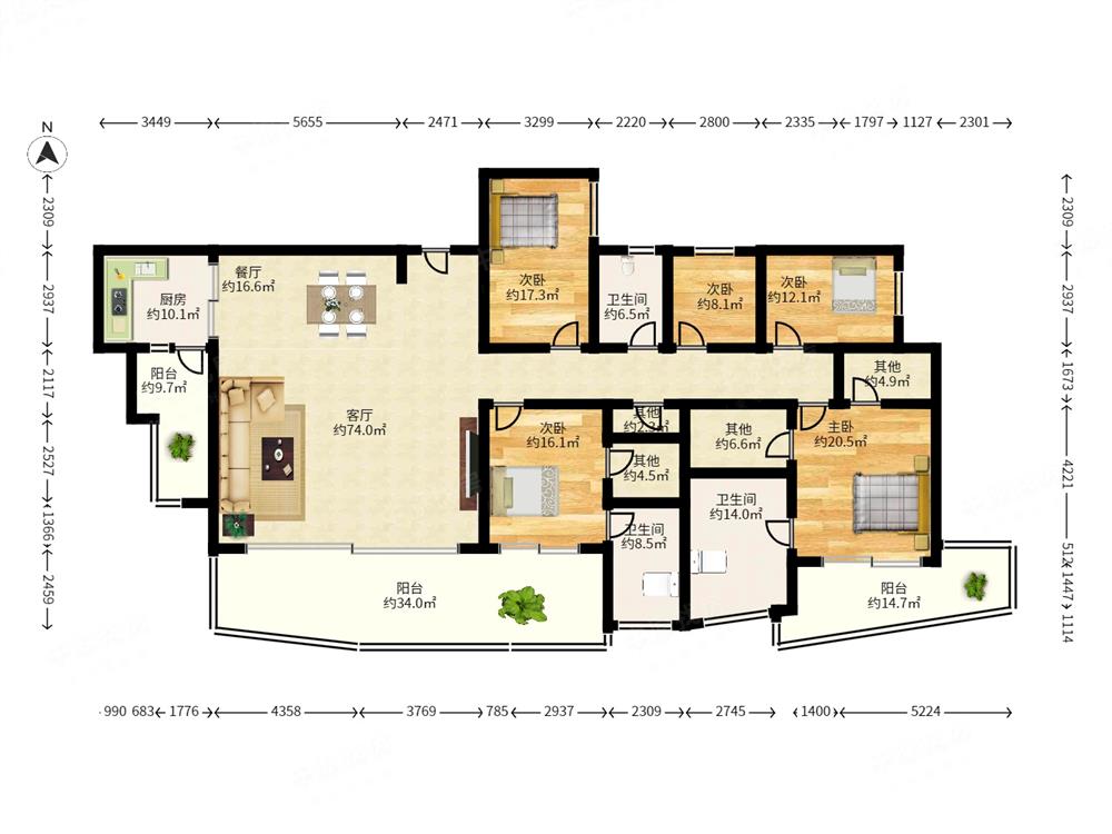 海上世界双玺花园二期