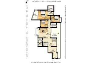 地理位置优越，紧邻前海，旁靠区政府。高档社区，社区很大，内部
