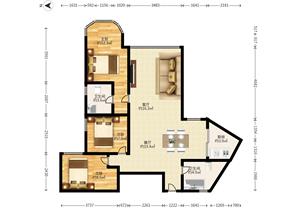 科技园高层东南两房 自带运动场 弧形落地窗好喜欢