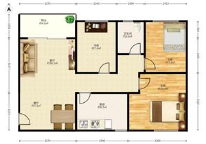 桃源村小三房满五年诚心卖采光通风佳地铁口看房方便