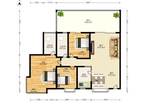 前海自贸区鼎太风华经典户型精装修近地铁