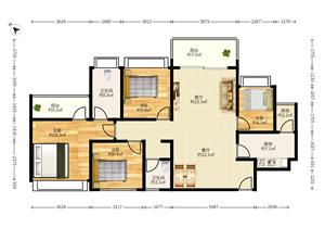 布心山湖居、东湖路、金威啤酒街，购物和出行都很方便