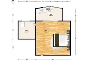 有方育才家园，精装小户型，采光好，安静舒适，近育才二小三中