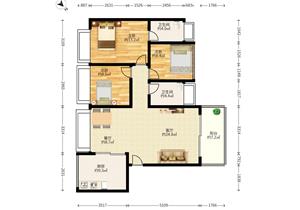 天健天骄南苑，新上高层南北通三房，诚心出售，价格可谈