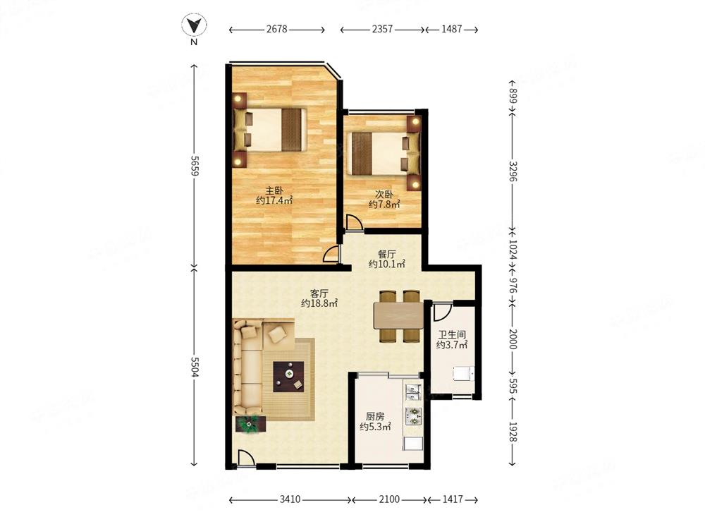 长城大厦(二花园)