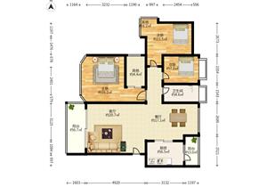 推窗瞰海的3房，南北通，方正实用