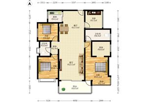 深业中城，次新房，朝南3+1房，户型使用，价格可谈，诚心卖