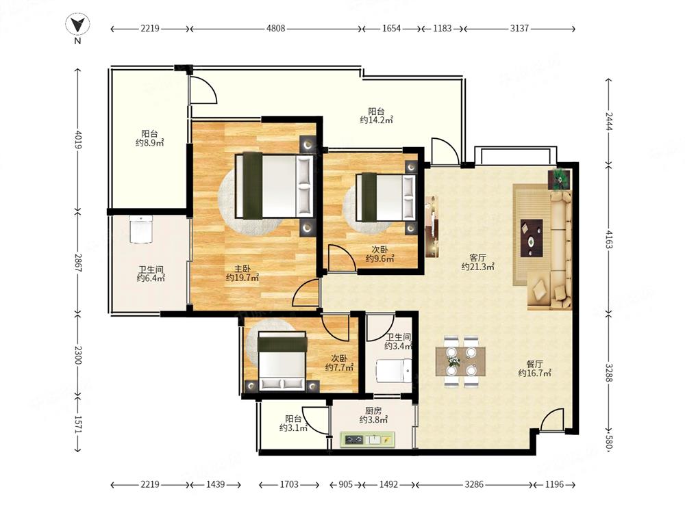 康达尔花园（五期蝴蝶堡）