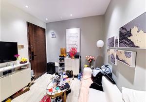 翠竹深中洪湖地铁口万科物业次新楼盘鹏大厦一房一厅朝南配套齐全