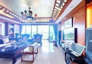 高层大平面，实用300平，两梯一户，看山景