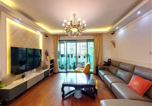 满五年唯1，送双露台，东南向看花园全景