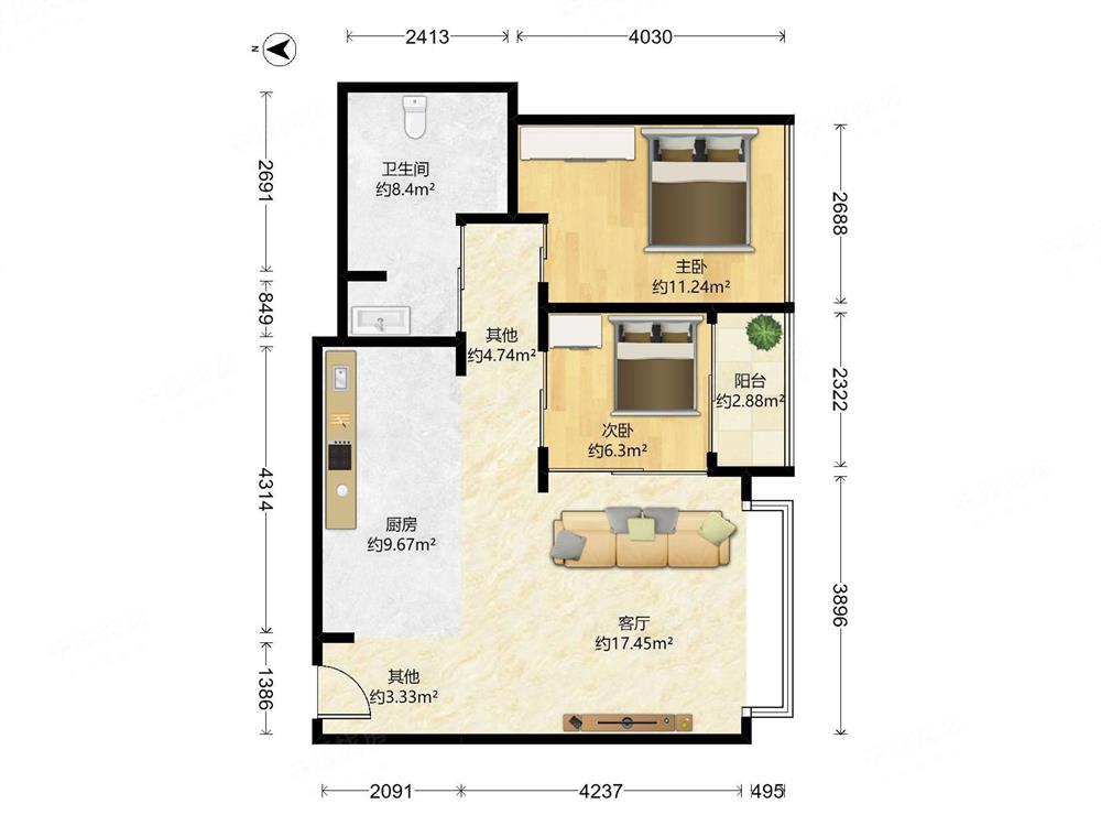 海上世界双玺花园三期