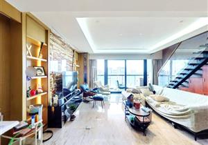 中洲华府公园 上下两层正规复式