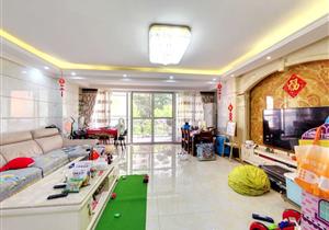 可园南区南北通大四房带大平台花园满五红本实用高达160平