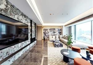 福田CBD大平层住宅，一层一户带私家泳池，视野开阔，灯光秀景