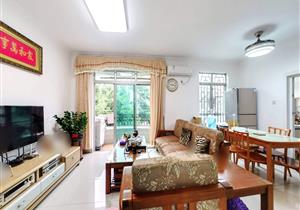 桂芳园大三房东南向,横厅设计,满五年惟一红本,看花园,保养好